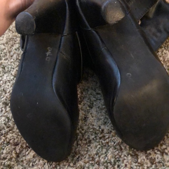 🛍 SOLD Kenneth Cole New York Black Boots 8M - Picture 6 of 8